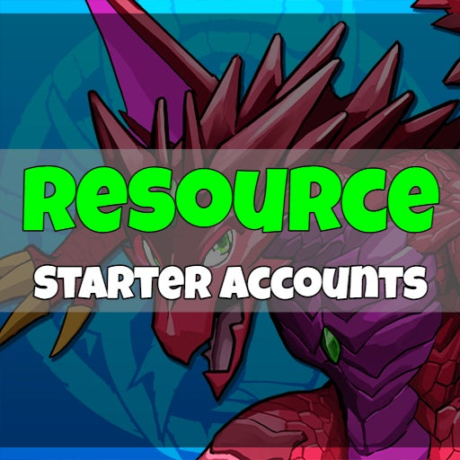 Puzzle & Dragons Fresh Resource Starter Accounts ZZ Reroll
