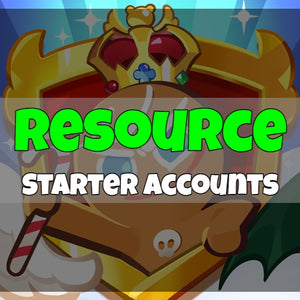 Cookie Run Kingdom - Fresh Resource Starter Accounts