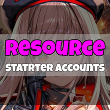 Load image into Gallery viewer, NIKKE Goddess of Victory - Fresh Resource Starter Accounts