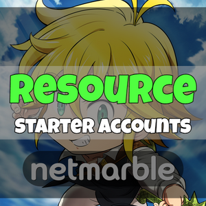 Seven Deadly Sins Idle Adventure - Fresh Resource Starter Accounts