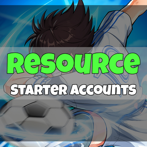 Captain Tsubasa Ace - Fresh Resource Starter Accounts
