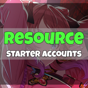 Gakuen Idolmaster - Fresh Resource Starter Accounts