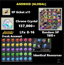 Load image into Gallery viewer, Dragon Ball Legends - Fresh Resource Starter Accounts (Android EX)