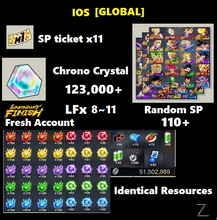 Load image into Gallery viewer, Dragon Ball Legends - Fresh Resource Starter Accounts (IOS EX)