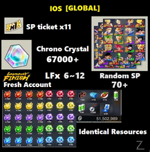 Load image into Gallery viewer, Dragon Ball Legends - Fresh Resource Starter Accounts (IOS)