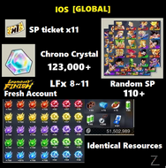 Dragon Ball Legends - Fresh Resource Starter Accounts (IOS EX)