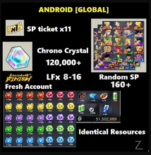 Load image into Gallery viewer, Dragon Ball Legends - Fresh Resource Starter Accounts (Android EX)