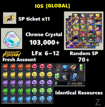 Load image into Gallery viewer, Dragon Ball Legends - Fresh Resource Starter Accounts (IOS)