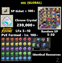 Load image into Gallery viewer, Dragon Ball Legends - Fresh Resource Starter Accounts (IOS Semi-Farmed EX)