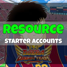 Load image into Gallery viewer, Captain Tsubasa Dream Team - Fresh Resource Starter Accounts