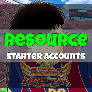 Captain Tsubasa Dream Team - Fresh Resource Starter Accounts