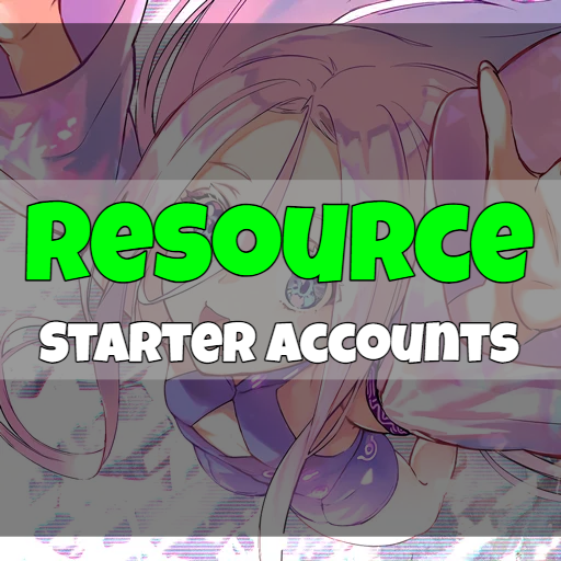 The Alchemist Code - Fresh Resource Starter Accounts