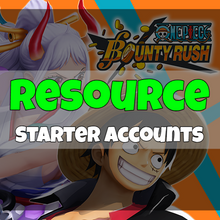Load image into Gallery viewer, One Piece Bounty Rush - Fresh Resource Starter Accounts