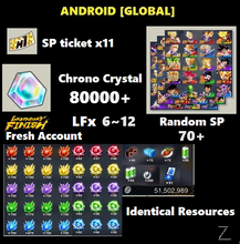 Load image into Gallery viewer, Dragon Ball Legends - Fresh Resource Starter Accounts (Android)