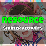 BanG Dream! Girls Band Party - Fresh Resource Starter Accounts