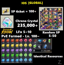 Load image into Gallery viewer, Dragon Ball Legends - Fresh Resource Starter Accounts (IOS Semi-Farmed EX)