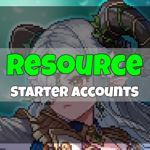 Guardian Tales - Fresh Resource Starter Accounts