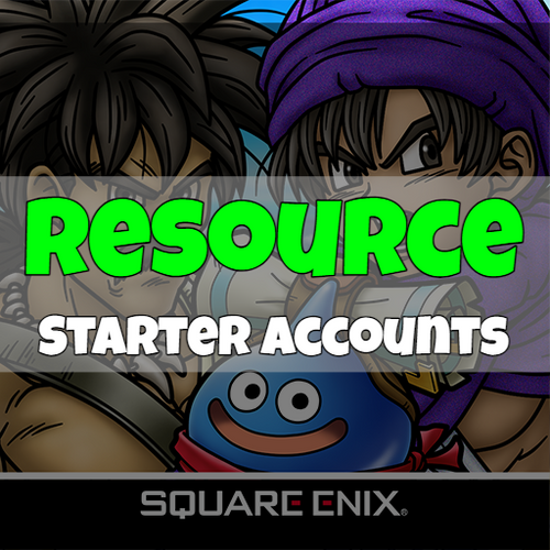 Dragon Quest TACT - Fresh Resource Starter Accounts