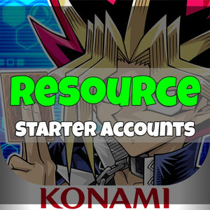 Yu-Gi-Oh! Duel Links - Fresh Resource Starter Accounts