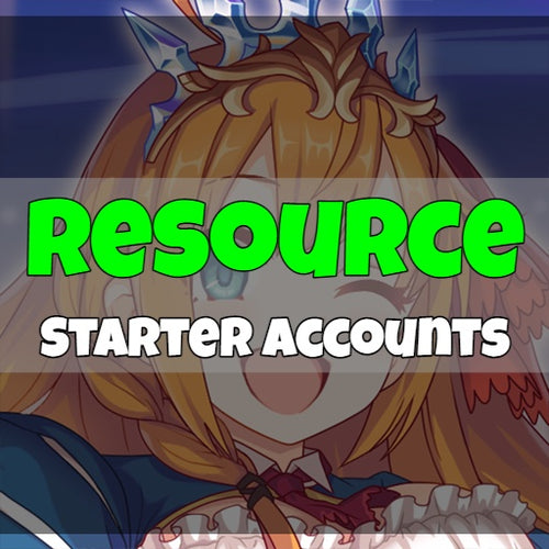 Princess Connect! Re:Dive - Fresh Resource Starter Accounts