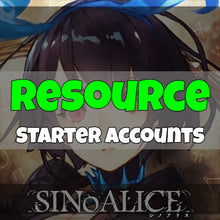 Load image into Gallery viewer, SINoALICE - Fresh Resource Starter Accounts