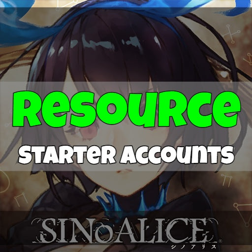 SINoALICE - Fresh Resource Starter Accounts