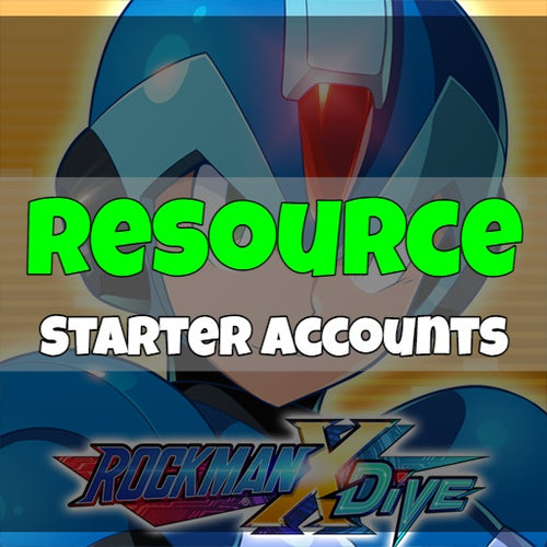 Megaman X Dive - Fresh Resource Starter Accounts
