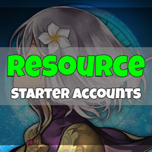 Load image into Gallery viewer, Another Eden - Fresh Resource Starter Accounts