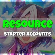 Uma Musume Pretty Derby - Fresh Resource Starter Accounts