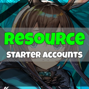 Arknights - Fresh Resource Starter Accounts