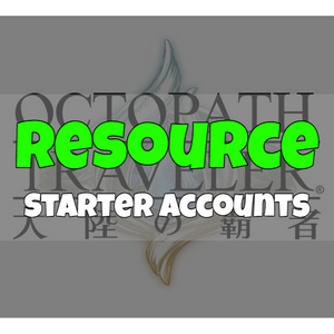 Octopath Traveler - Fresh Resource Starter Accounts
